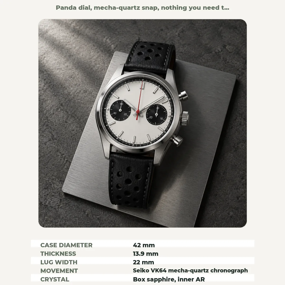 LORNEMONT Calibre 42 Chronograph - Image 6