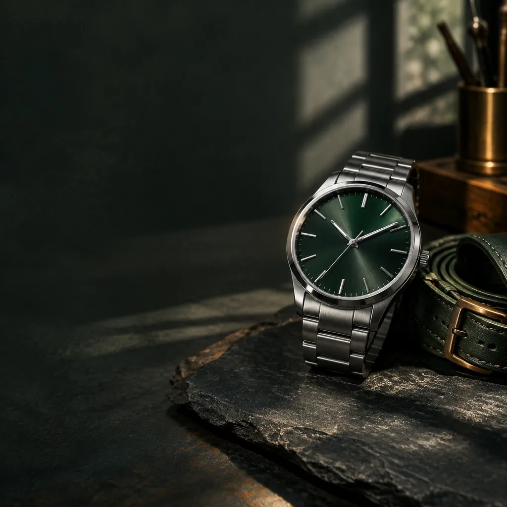 LORNEMONT automatic watch on slate